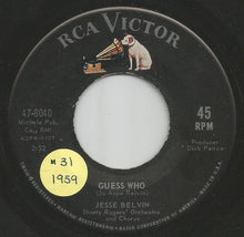 Load image into Gallery viewer, Jesse Belvin : Guess Who / Funny (7&quot;, Single)