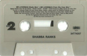 Shabba Ranks : Mr. Loverman (Cass, Single)