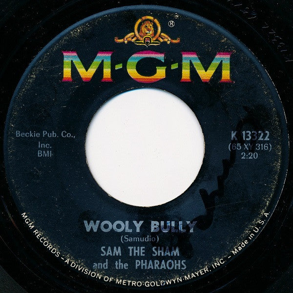 Sam The Sham & The Pharaohs : Wooly Bully / Ain't Gonna Move (7