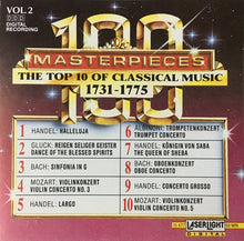 Load image into Gallery viewer, Various : 100 Masterpieces Vol. 2 (1731 - 1775) (CD)