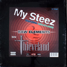 Load image into Gallery viewer, Raw Elements (3) : My Steez b/w Thieveland (12&quot;, Single, Red)