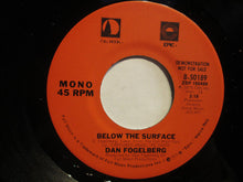 Load image into Gallery viewer, Dan Fogelberg : Below The Surface (7", Mono, Promo)