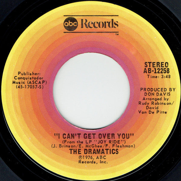 The Dramatics : I Can't Get Over You (7
