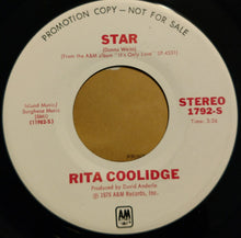 Load image into Gallery viewer, Rita Coolidge : Star (7", Promo)