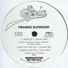 Load image into Gallery viewer, Frankie Eldorado : Frankie Eldorado (LP, Album, Promo)