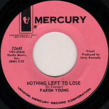 Load image into Gallery viewer, Faron Young : Nothing Left To Lose / Dingaka (The Witch Doctor) (7", Single, Promo)