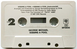 George Michael : Kissing A Fool (Cass, Single)