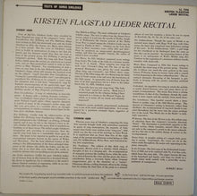 Load image into Gallery viewer, Kirsten Flagstad, Franz Schubert, Robert Schumann, Edwin McArthur : Lieder Recital (LP)