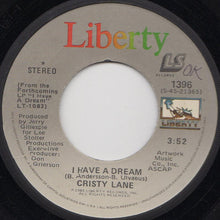 Load image into Gallery viewer, Cristy Lane : I Have A Dream / Rio Grande (7", Jac)