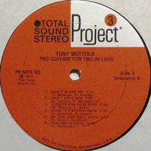 Load image into Gallery viewer, Tony Mottola : Two Guitars For Two In Love (LP, Album)