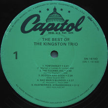 Load image into Gallery viewer, Kingston Trio : The Best Of The Kingston Trio (LP, Comp, RE, Jac)