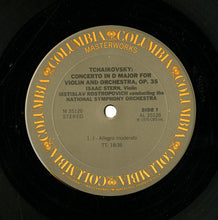 Load image into Gallery viewer, Pyotr Ilyich Tchaikovsky - Isaac Stern, Mstislav Rostropovich, National Symphony Orchestra : Violin Concerto / Meditation, Op. 42, No. 1 (LP, Album)