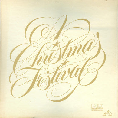 Various : A Christmas Festival (4xLP + Box, Comp)