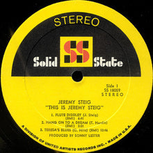 Load image into Gallery viewer, Jeremy Steig : This Is Jeremy Steig (LP, Album, Gat)