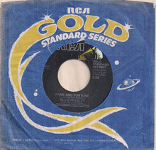 Load image into Gallery viewer, Elvis Presley With The Jordanaires : Stuck On You / Fame And Fortune (7", RE)