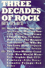 Load image into Gallery viewer, Various : 3 Decades Of Rock (60&#39;s, 70&#39;s, 80&#39;s) (Cass, Comp)