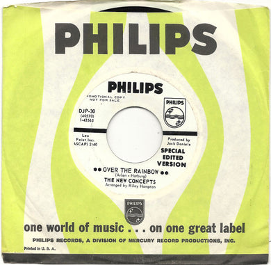 The New Concepts : Over The Rainbow (Special Edited Version) / same (7