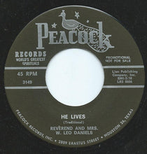 Load image into Gallery viewer, Rev. W. Leo Daniels : Give God A Chance (7&quot;, Single, Promo)