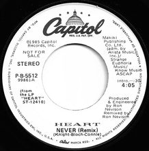 Load image into Gallery viewer, Heart : Never (7&quot;, Promo)