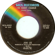 Load image into Gallery viewer, Joni Lee (2) : I'm Sorry Charlie (7")