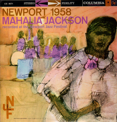 Mahalia Jackson : Newport 1958 (LP, Album, RE)