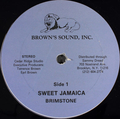 Brimstone (3) : Sweet Jamaica (12