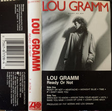 Load image into Gallery viewer, Lou Gramm : Ready Or Not (Cass, Album, SR)