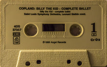 Load image into Gallery viewer, Aaron Copland / Leonard Slatkin, Saint Louis Symphony Orchestra : Billy The Kid - Rodeo (Cass, Album, HX )