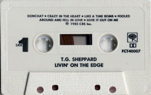 T.G. Sheppard : Livin' On The Edge (Cass, Album, Dol)