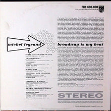 Load image into Gallery viewer, Michel Legrand : Broadway Is My Beat (LP)