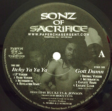 Sonz Of Sacrifice : Itchy Ya Ya Ya (12