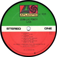 Load image into Gallery viewer, Jean-Luc Ponty : Live (LP, Album, MO)
