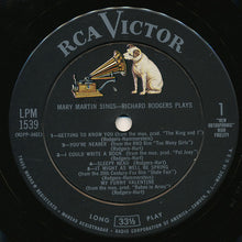 Load image into Gallery viewer, Mary Martin And Richard Rodgers : Mary Martin Sings Richard Rodgers Plays (LP, Album)