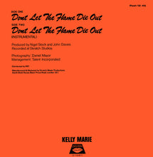 Load image into Gallery viewer, Kelly Marie : Don&#39;t Let The Flame Die Out (12&quot;)