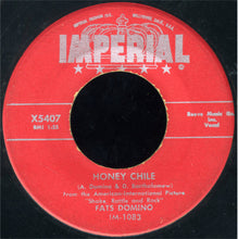 Load image into Gallery viewer, Fats Domino : Blueberry Hill / Honey Chile (7&quot;, Single, Red)
