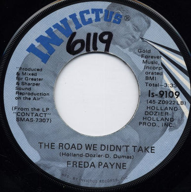 Freda Payne : The Road We Didn't Take (7