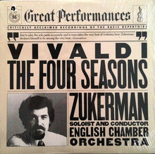 Load image into Gallery viewer, Antonio Vivaldi / Pinchas Zukerman, English Chamber Orchestra : The Four Seasons (LP, Album, RM)