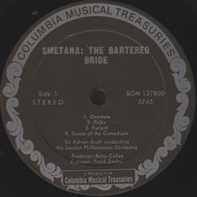 Load image into Gallery viewer, Bedřich Smetana / Antonín Dvořák : Smetana: The Bartered Bride &amp; The Moldau / Dvorak: Carnival Overture (LP, Album)