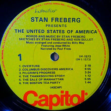 Load image into Gallery viewer, Stan Freberg : Presents The United States Of America, Vol. 1: The Early Years (LP)