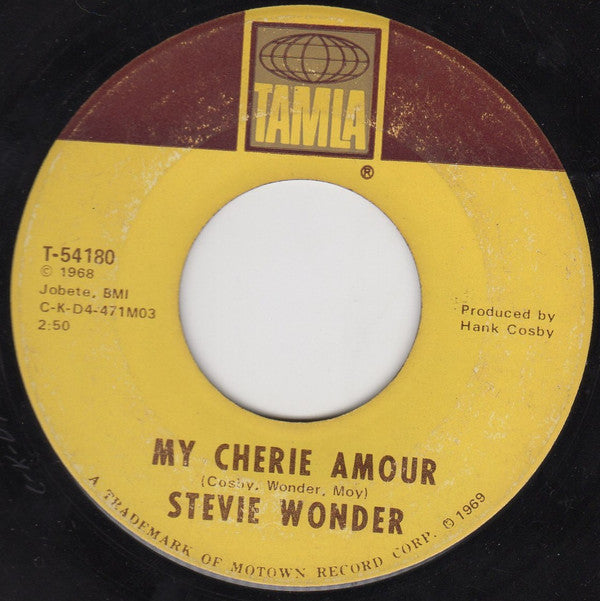Stevie Wonder : My Cherie Amour / I Don't Know Why (7