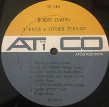 Load image into Gallery viewer, Bobby Darin : Things &amp; Other Things (LP, Album, Mono)