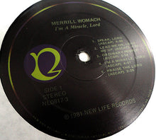 Load image into Gallery viewer, Merrill Womach : I&#39;m A Miracle, Lord (LP)