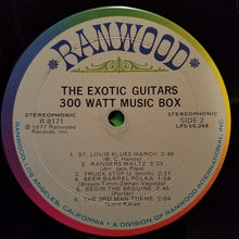 Load image into Gallery viewer, The Exotic Guitars : The 300 Watt Music Box (LP, Album)