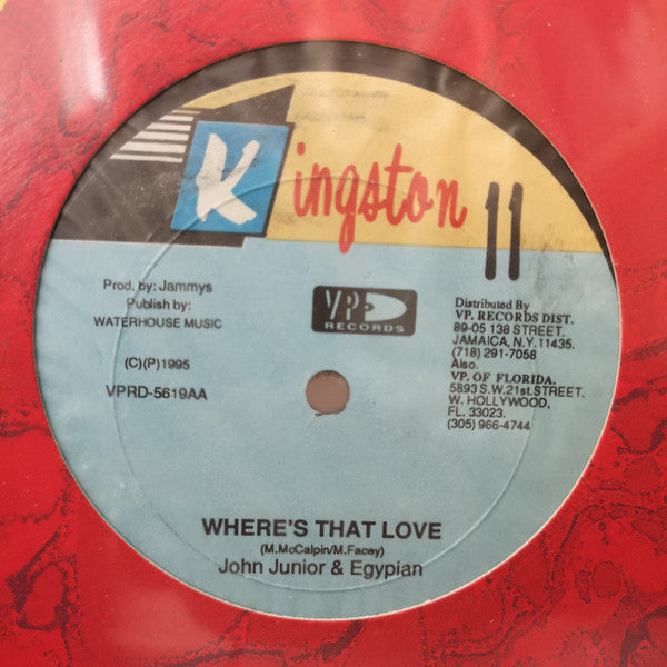 Brian & Tony Gold, Determine, John Junior, Egyptian (2) : Bulleye Pt.2 / Where's That Love (12