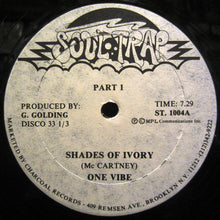 Load image into Gallery viewer, One Vibe Band : Shades Of Ivory / Ebony And Ivory (12&quot;, Single)