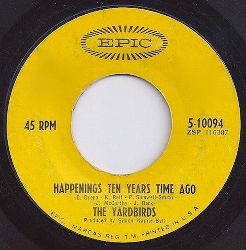 The Yardbirds : Happenings Ten Years Time Ago (7