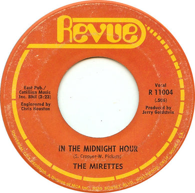 The Mirettes : In The Midnight Hour / To Love Somebody (7