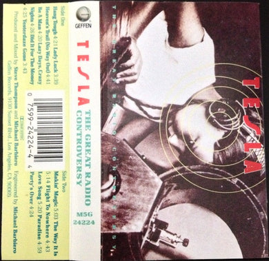 Tesla : The Great Radio Controversy (Cass, Album, SR,)