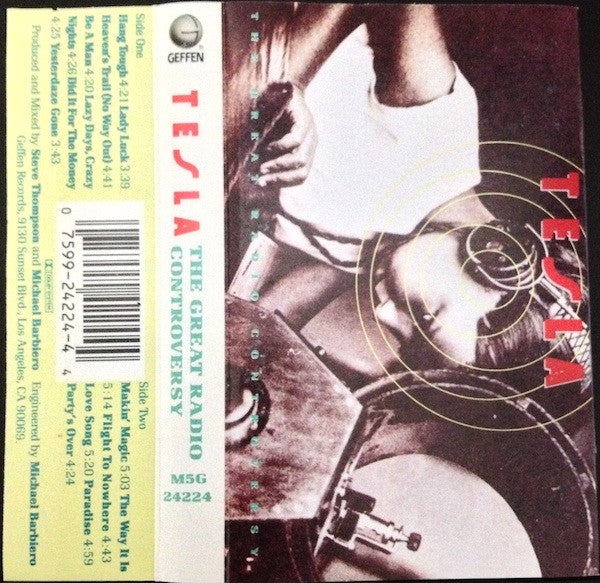 Tesla : The Great Radio Controversy (Cass, Album, SR,)
