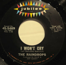 Load image into Gallery viewer, The Raindrops : Book Of Love / I Won't Cry (7", Single)
